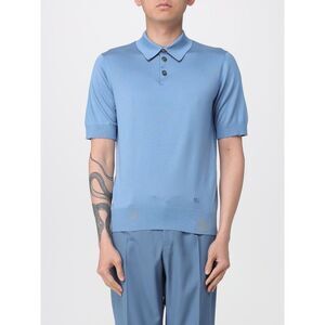 Dolce & Gabbana Men Silk Polo Shirt Dolce & Gabbana